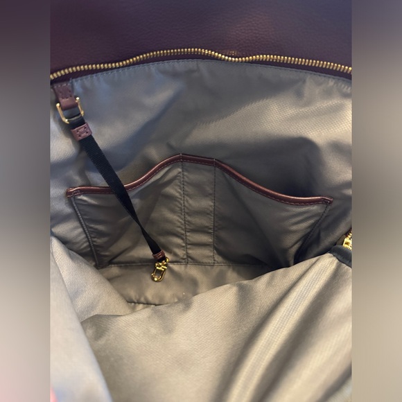 Tumi Gemma Leather Backpack in Cordovan - Picture 5 of 14